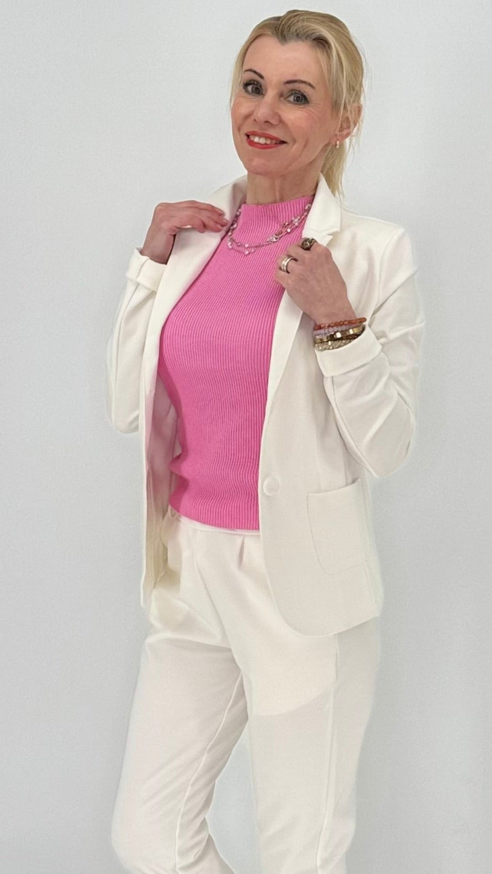 ESViViD Blazer, weiß