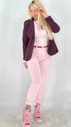 ESViViD Blazer in bordeaux
