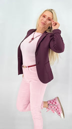 ESViViD Blazer in bordeaux