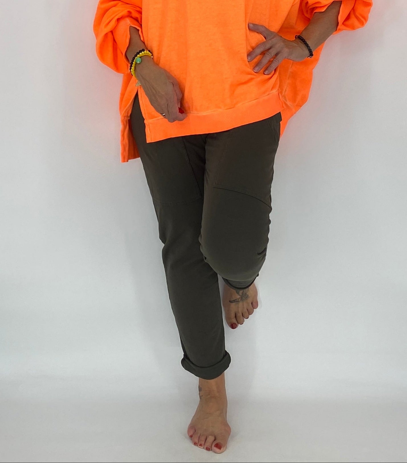 Jogpants Hose, khaki