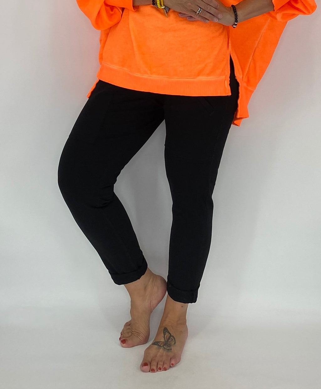 Jogpants Hose, schwarz