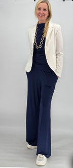 Hose "Classy" dunkelblau