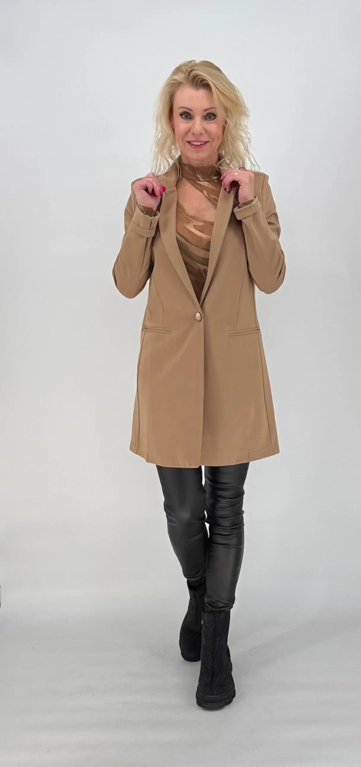 Transparentes netzoberteil body beige - By Elena FashionBy Elena Fashion