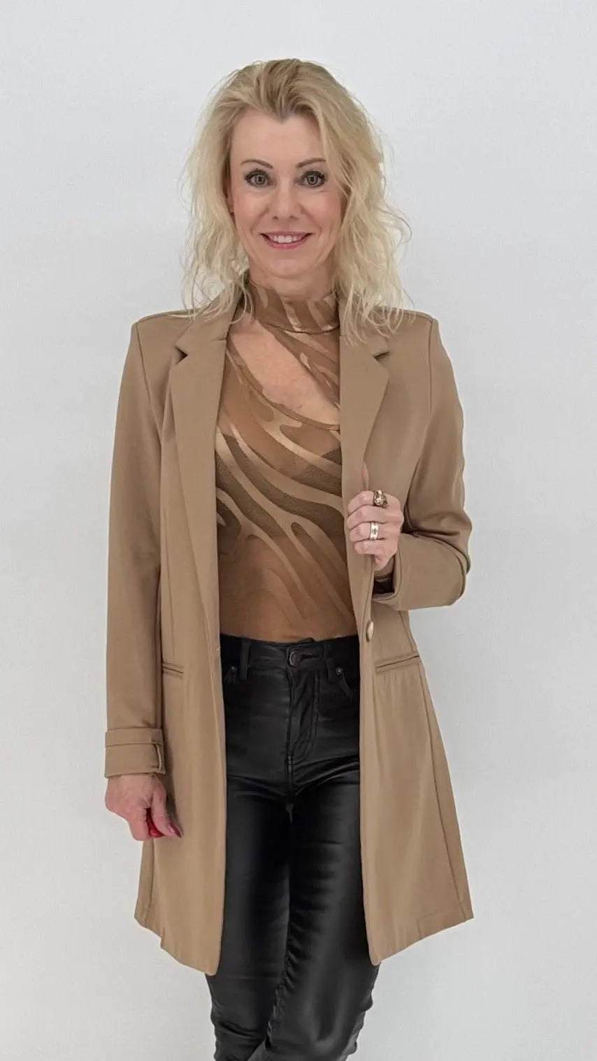 Transparentes netzoberteil body beige - By Elena FashionBy Elena Fashion