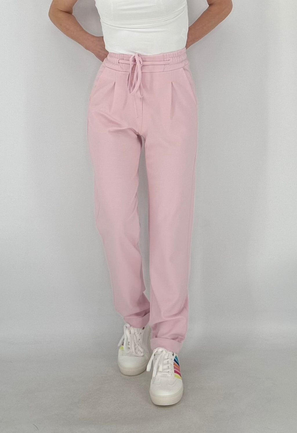 ESViViD Hose rosa mit Umschlag - By Elena FashionBy Elena Fashion