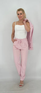 ESViViD Hose rosa mit Umschlag - By Elena FashionBy Elena Fashion