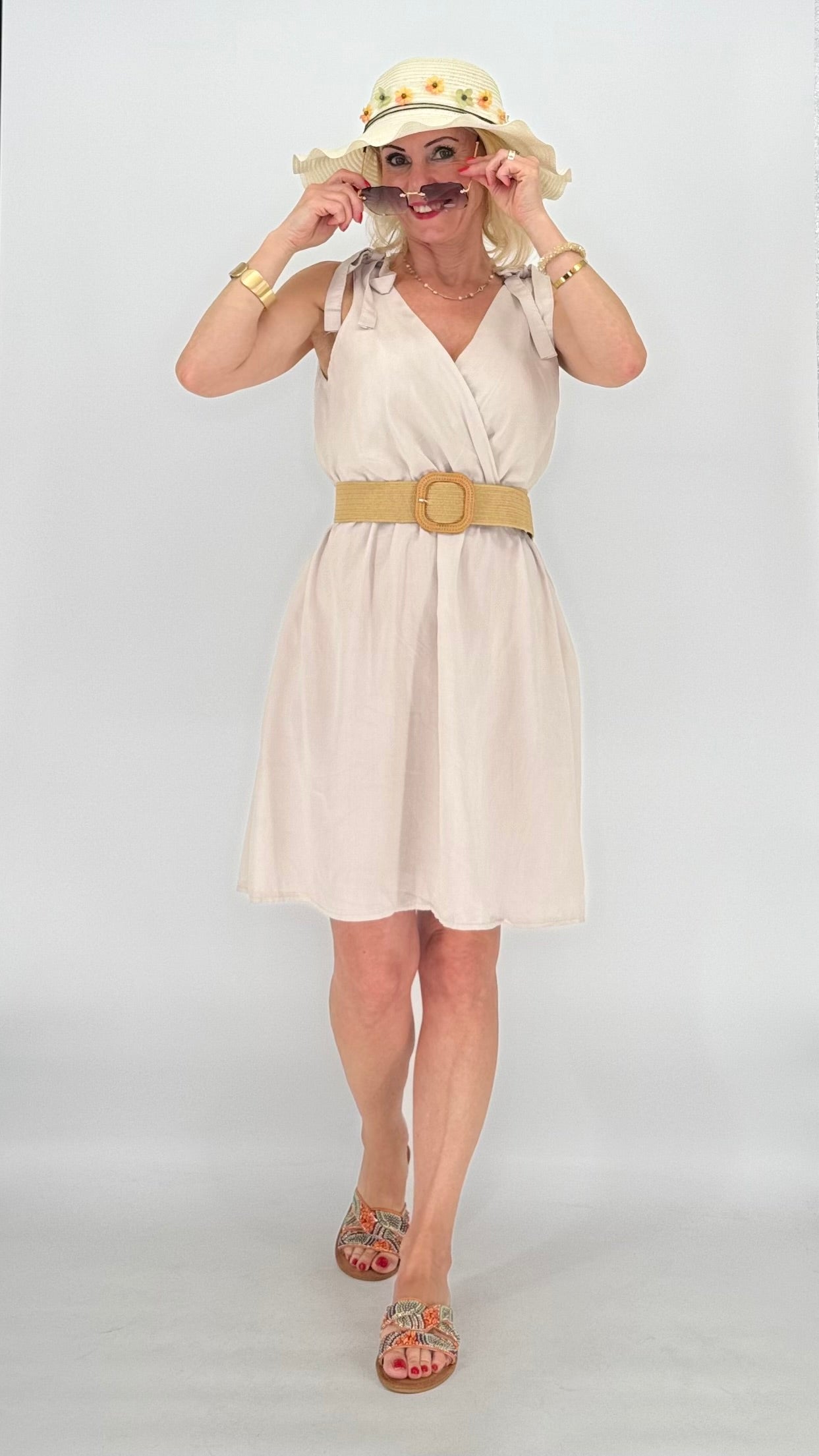 Kleid "Viv", beige