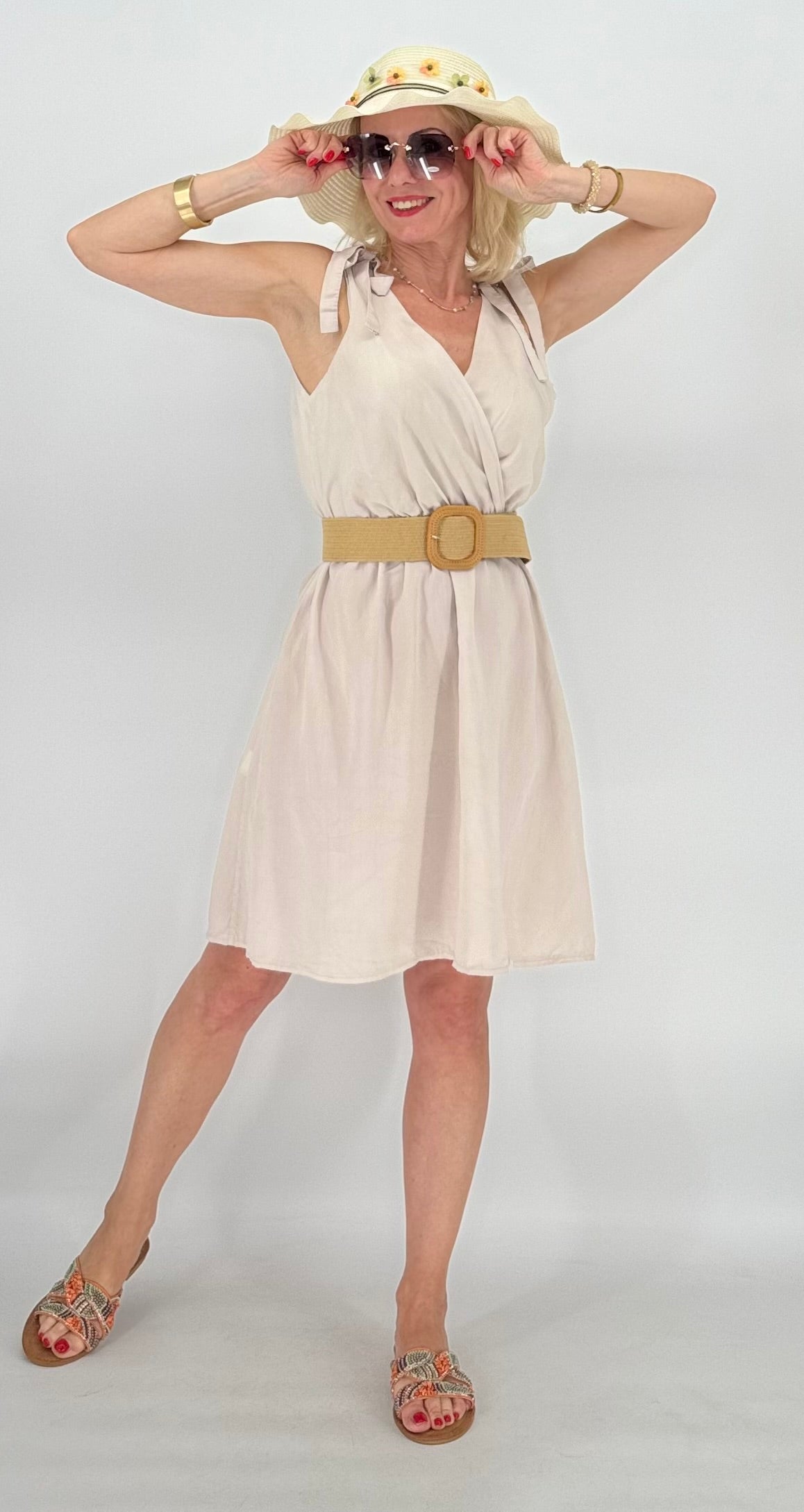 Kleid "Viv", beige