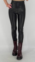 Leggings, beige, braun, schwarz