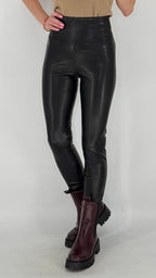 Leggings, beige, braun, schwarz