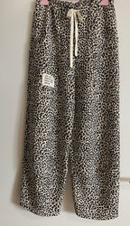 Leo Hose "Stil", weiß/schwarz