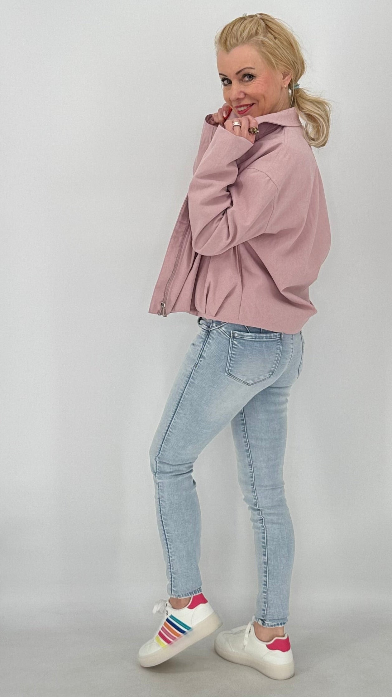 Jeans in Hellblau, Skinny Fit