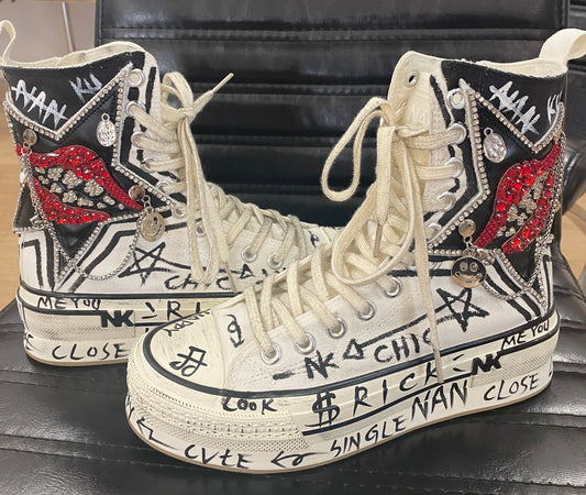 Sneaker NAN-KU , weiss