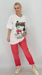 Glitzer "Snoopy" T-Shirt - By Elena FashionBy Elena Fashion
