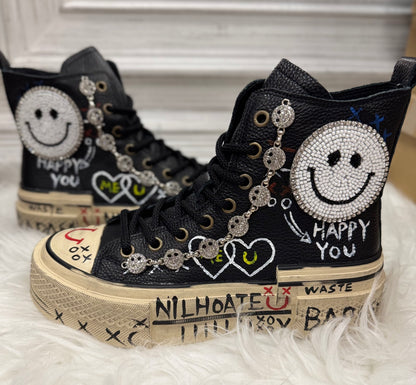 Sneaker NAN-KU DFD-02P-P, schwarz