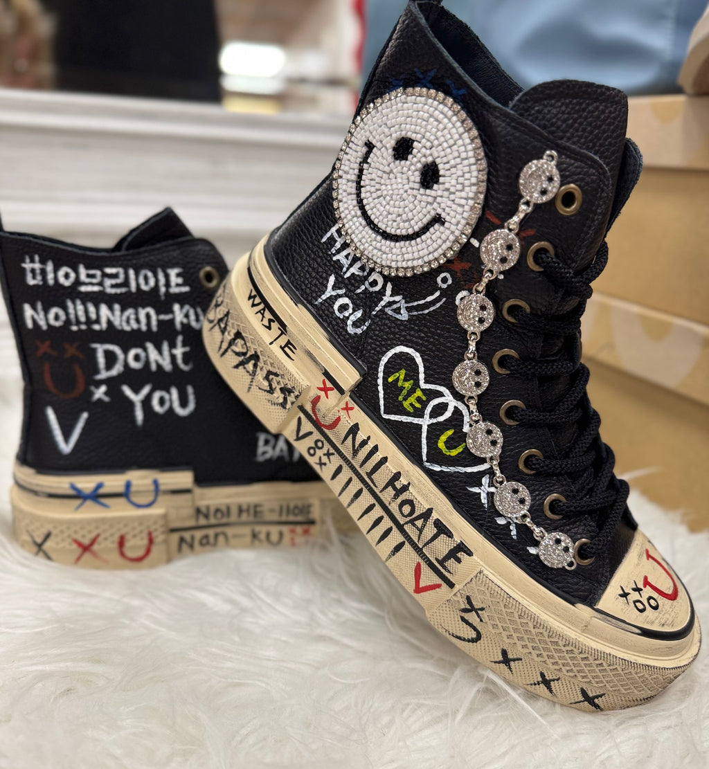 Sneaker NAN-KU DFD-02P-P, schwarz