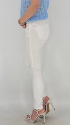 Jeans in Weiß, Skinny Fit - By Elena FashionBy Elena Fashion