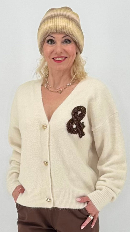 Strickjacke "Rock & Roll"