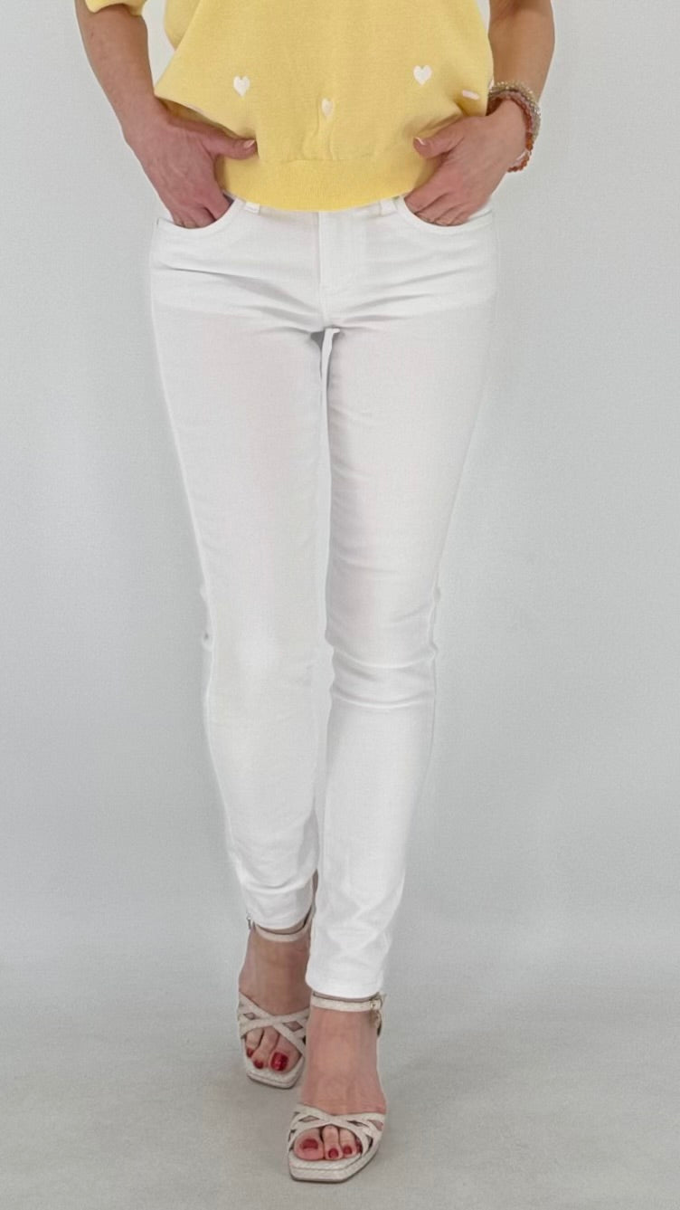 Jeans in Weiß, Skinny Fit - By Elena FashionBy Elena Fashion