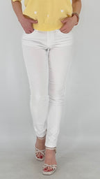 Jeans in Weiß, Skinny Fit - By Elena FashionBy Elena Fashion