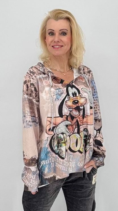 Sweatshirt mit Kapuze, Goofy