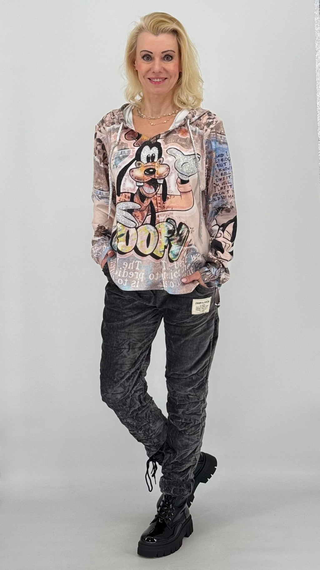 Sweatshirt mit Kapuze, Goofy