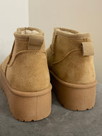 Winter Schuhe beige