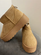 Winter Schuhe beige