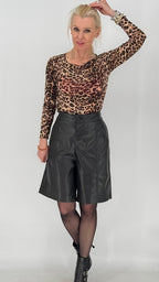 Basic langarm Shirt, Leo