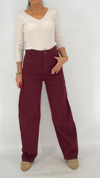 Jeans, Jewelly bordo