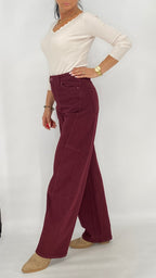 Jeans, Jewelly bordo