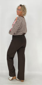 Pullover mit Wolle, braun, beige, blau