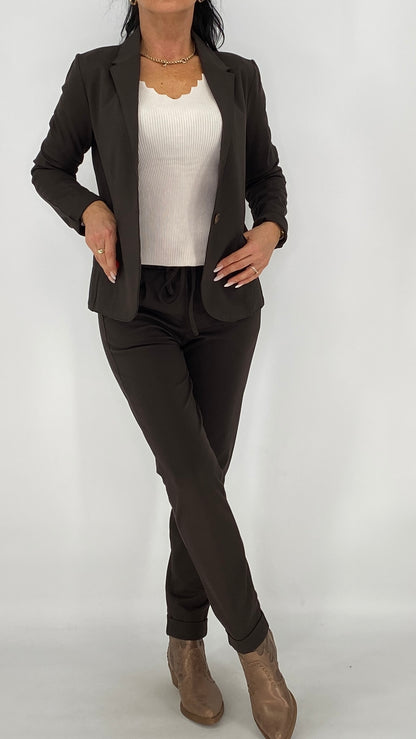 ESViViD Blazer, dunkelbraun