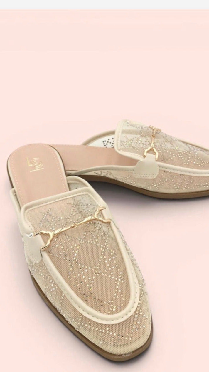 Sandale Sparkle Chic "Champange"