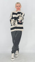 Kuscheliger Strickpullover "Namaste"