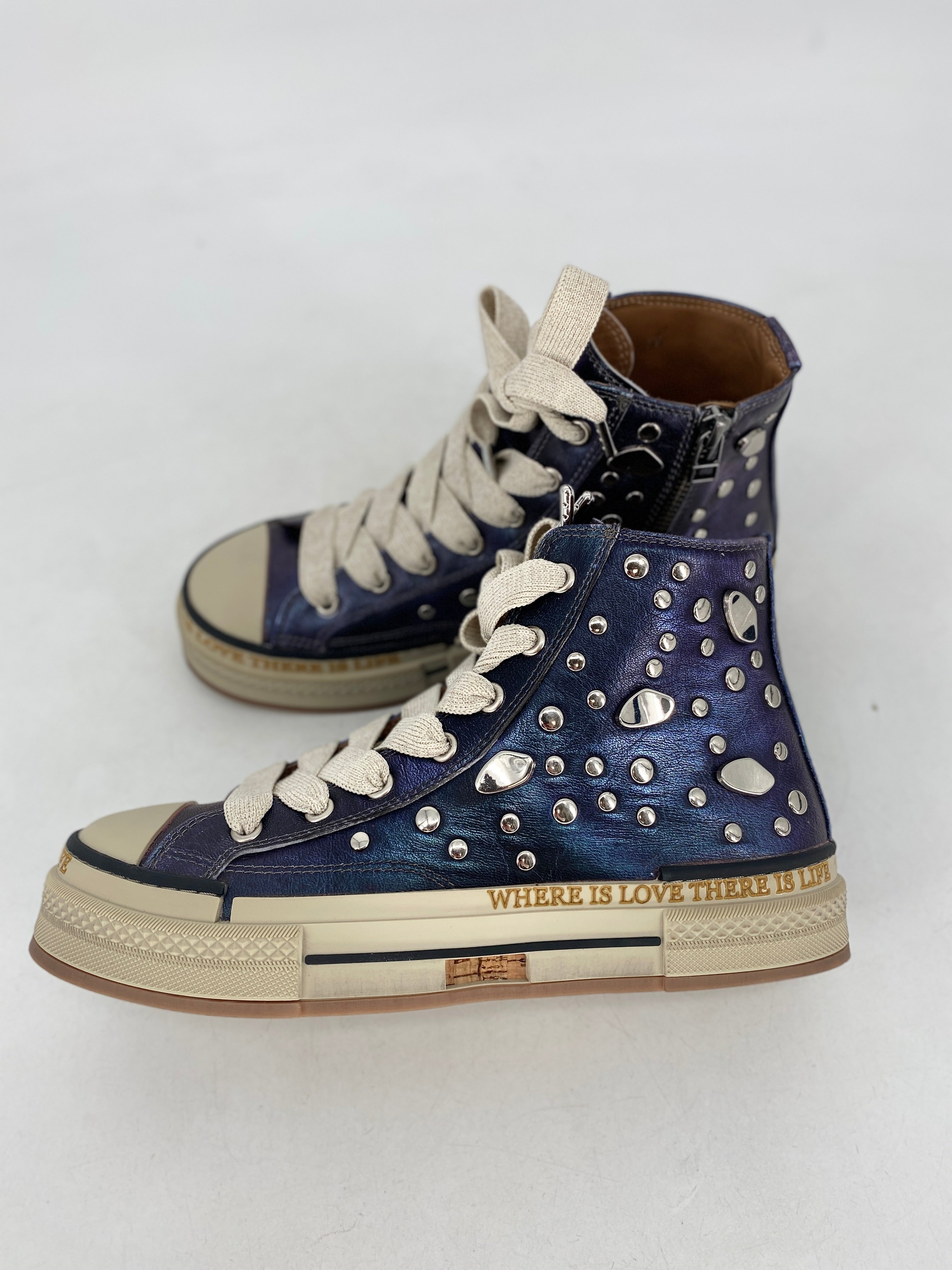 Sneaker Rebecca White YZ51-2B Metal Jadine