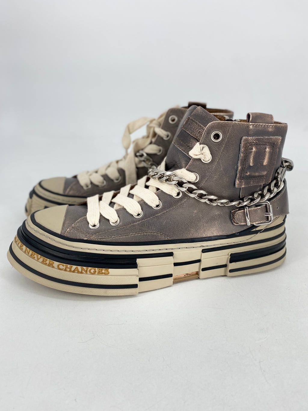 Sneaker Rebecca White YZ58-2B Foggy Nude