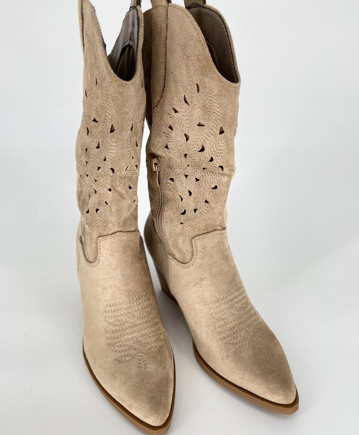 Stiefel, Cowboystiefel beige DE1166S