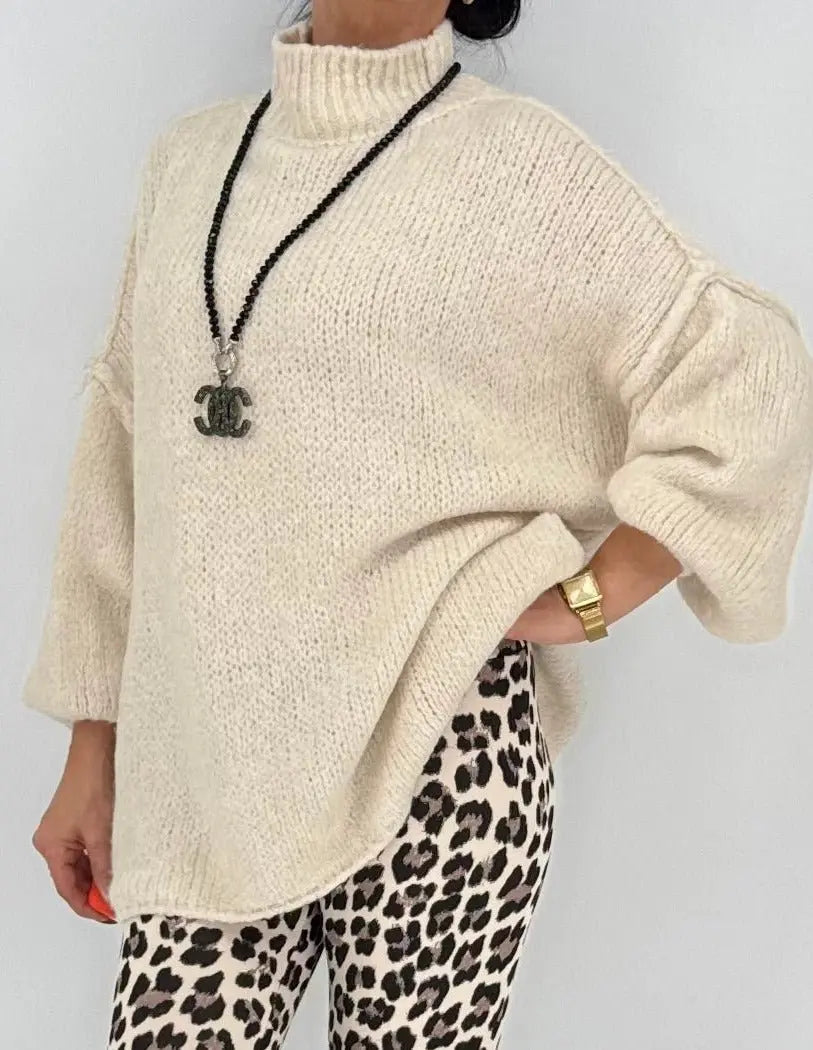 Strickpullover "Soft Cream" - By Elena FashionBy Elena Fashion