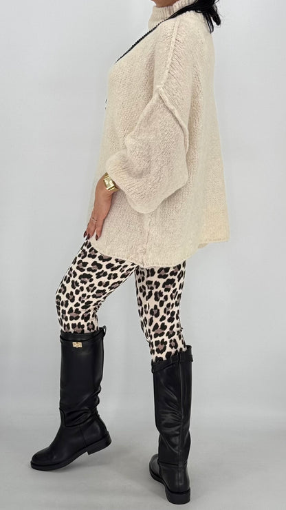 Strickpullover "Soft Cream"