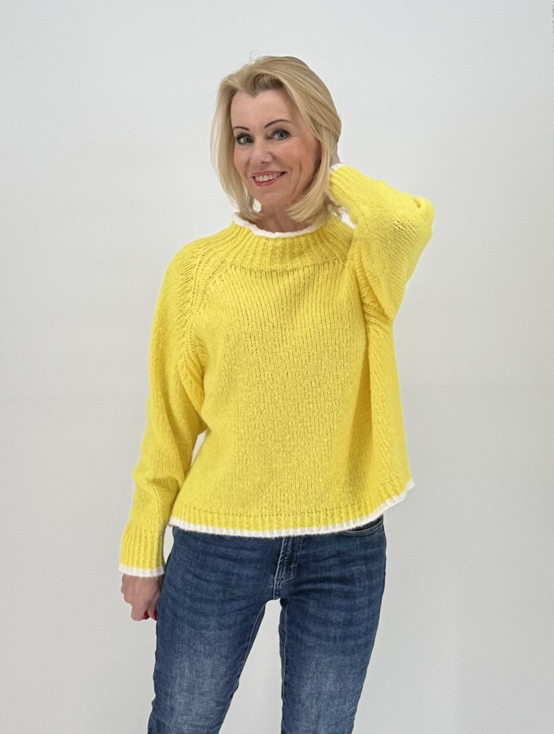 Pullover gelb