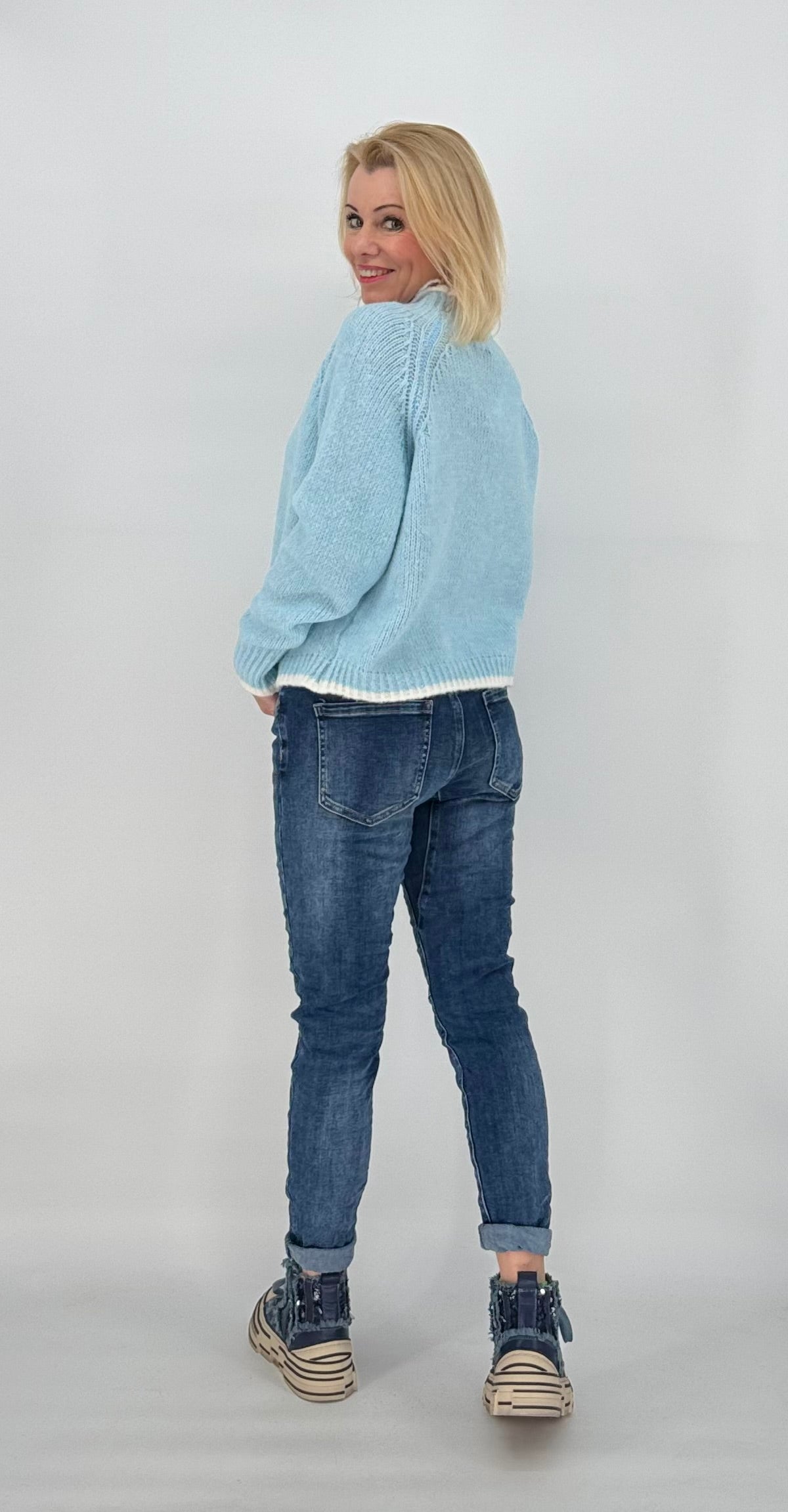 Pullover blau