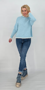 Pullover blau
