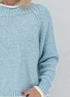 Pullover blau