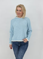 Pullover blau
