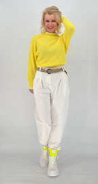 Pullover gelb