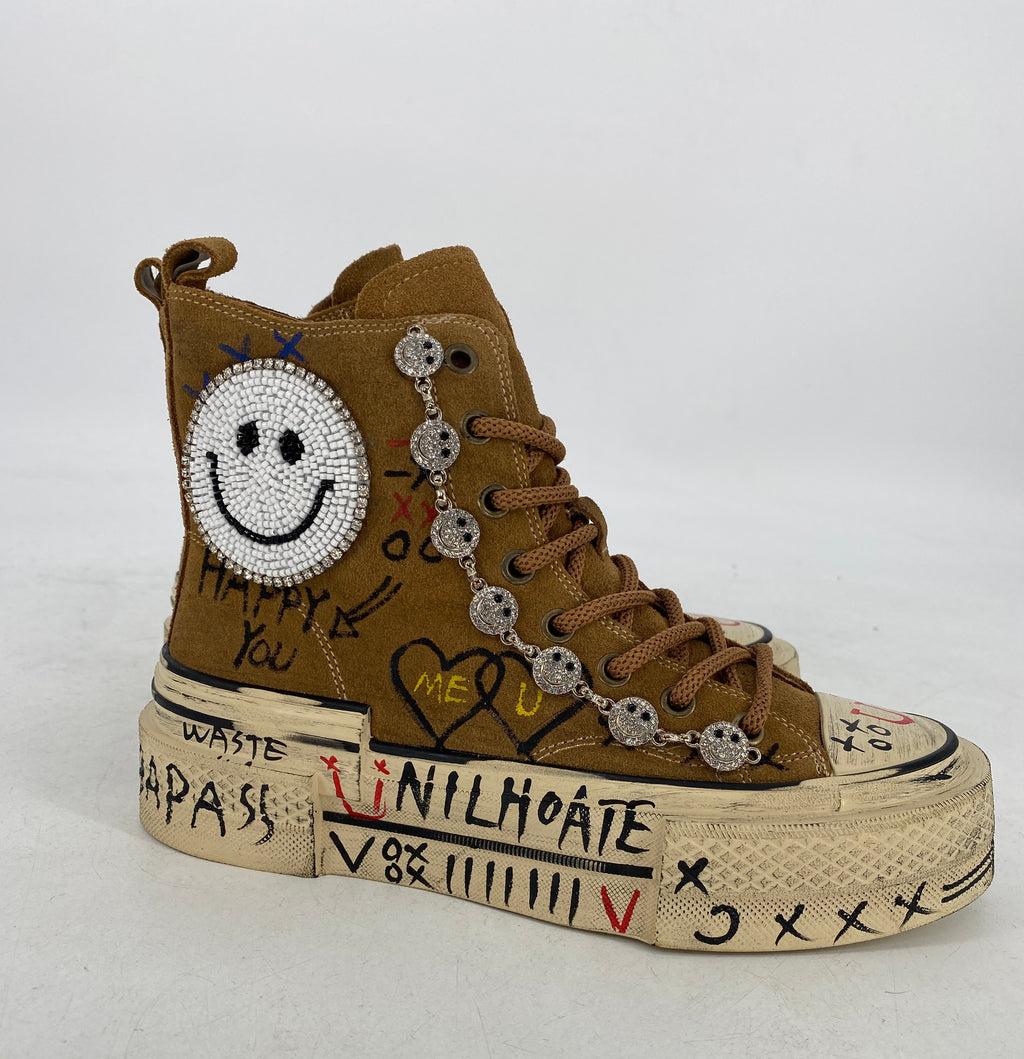 Sneaker NAN-KU DFD-02C-P, camel