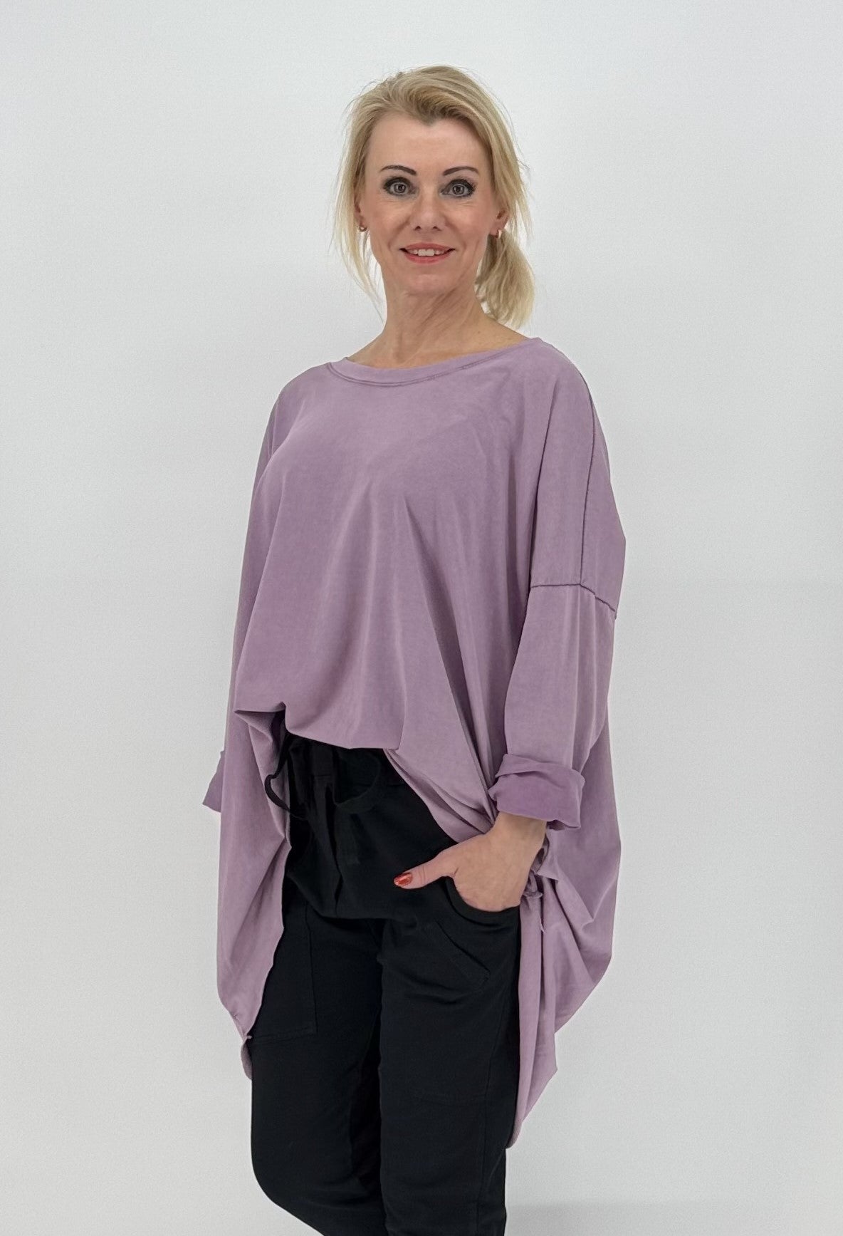 Oversized Shirt in lila
