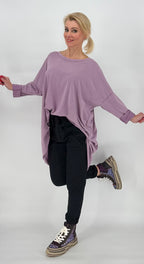 Oversized Shirt in lila