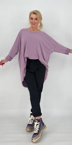 Oversized Shirt in lila